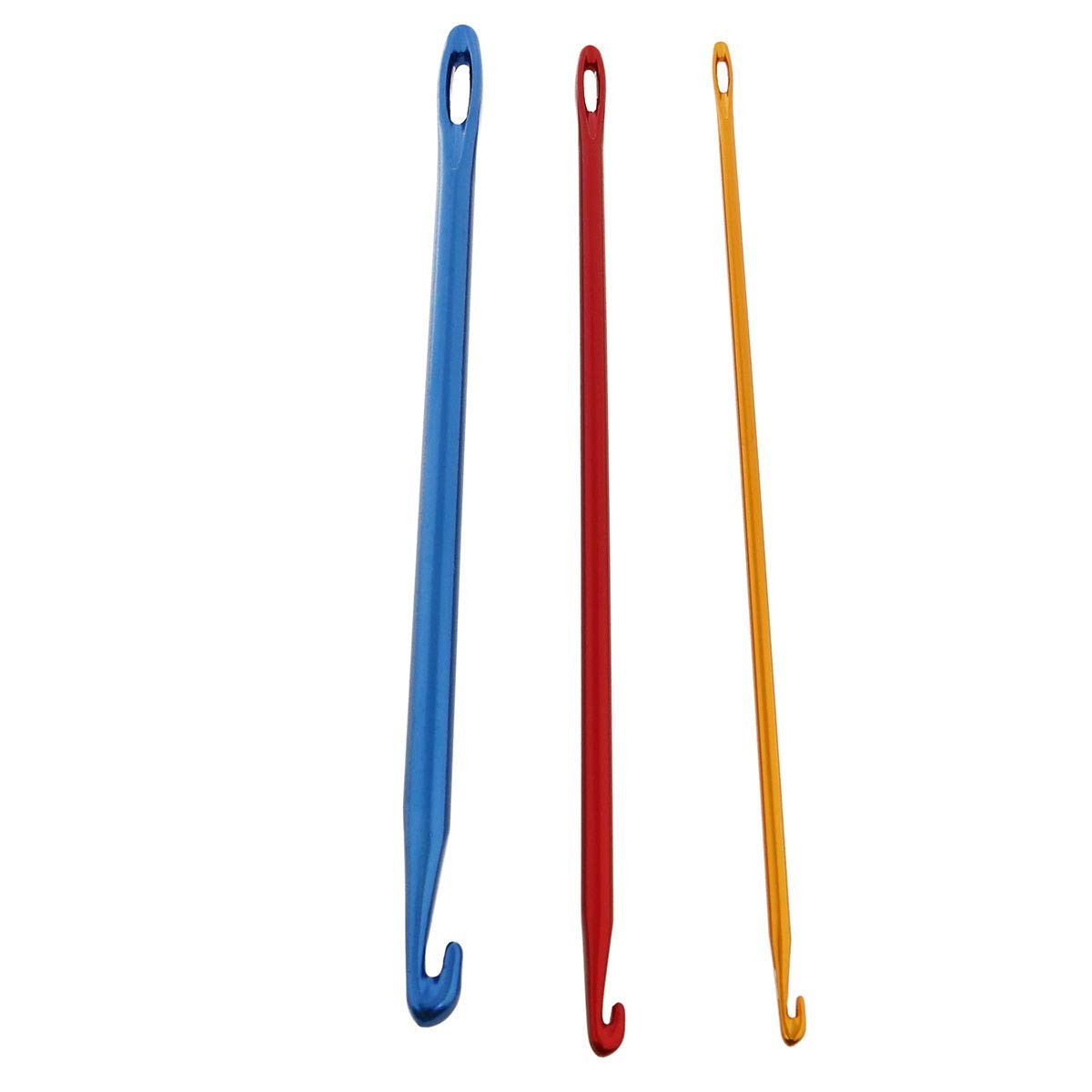 E-outstanding 3PCS 2.75mm 4mm 6mm Sewing 2.75mm,4mm,6mm, Blue,Gold,Red