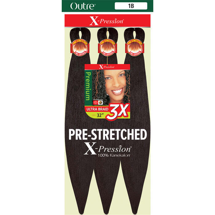 Outre Synthetic Pre Stretched ULTRA BRAID – XPRESSION 3X 32″