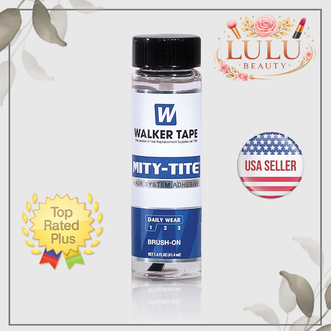 Walker Tape Mity-Tite Hair System Adhesive – 1.4 oz, Brush-On