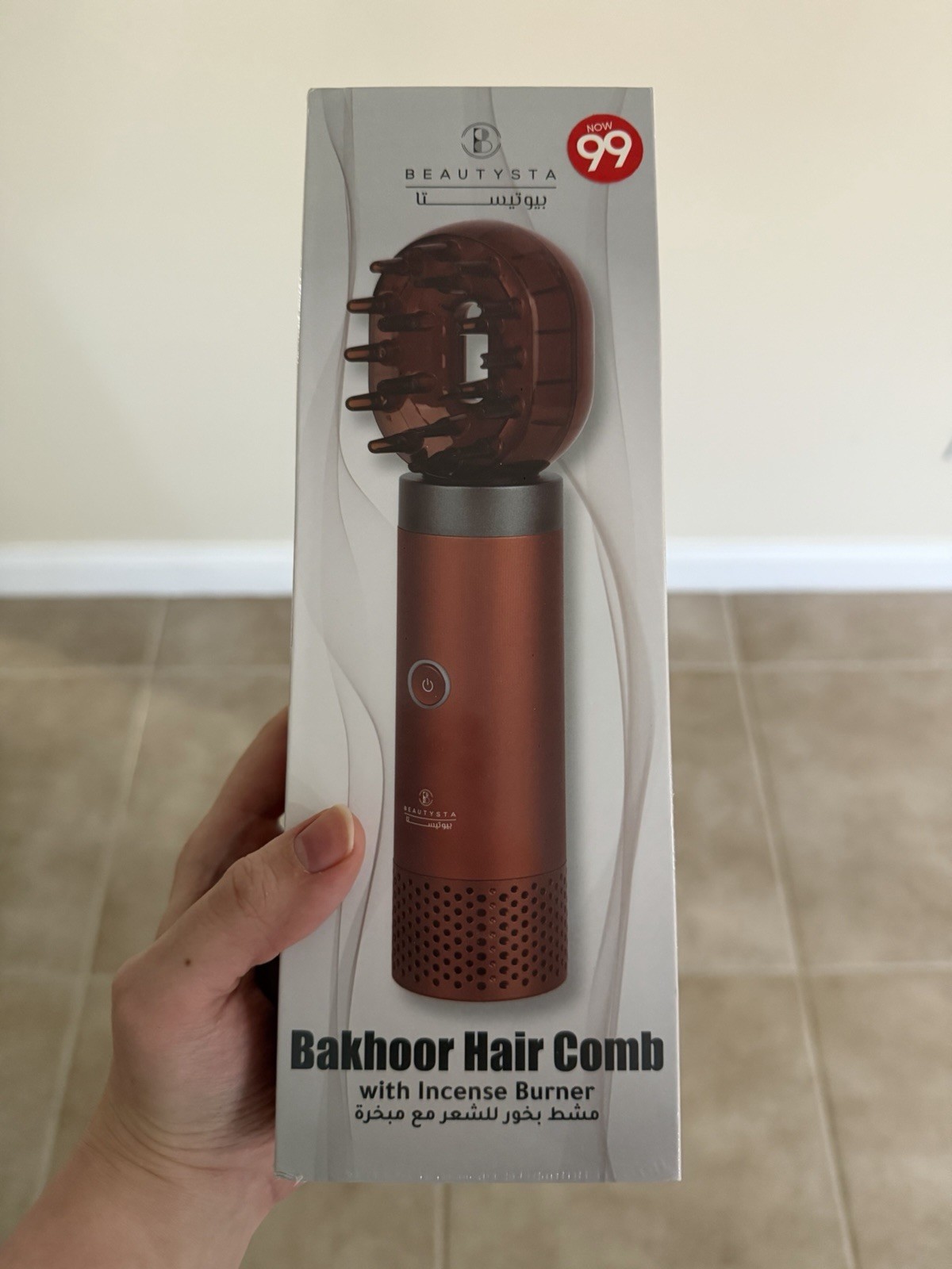 Bakhoor Hair Comb With Two On One Head Styles Brand New No Bakhoor Included