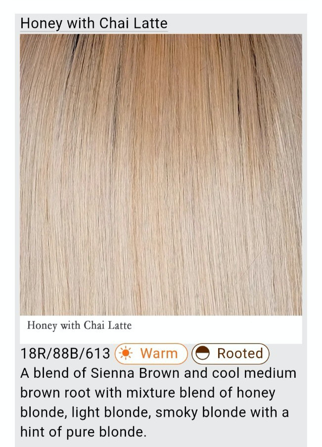 BLK. FRI-“CYBERWEEK”/HAND-TIED/BELLE TRESS/HONEY W.CHAI LATTE/NWT/FREE SHIP 2U!