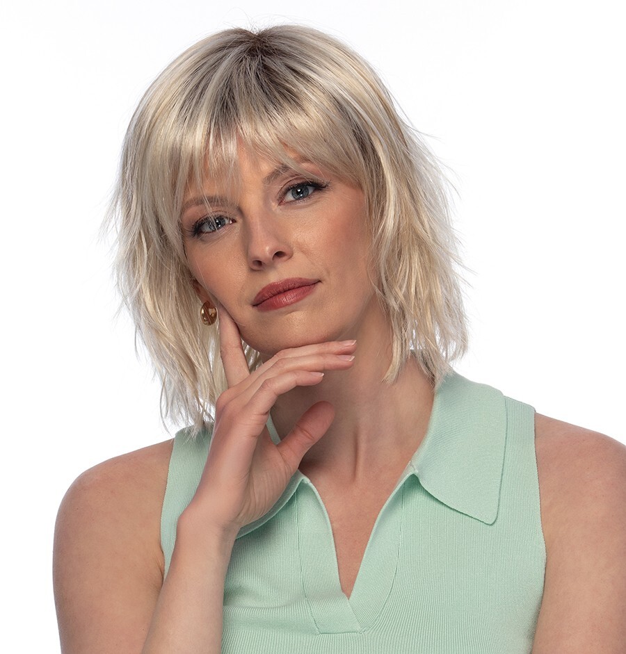 JONES Wig by ESTETICA, *ALL COLORS*, Stretch Cap, Razor cut choppy shag, NEW