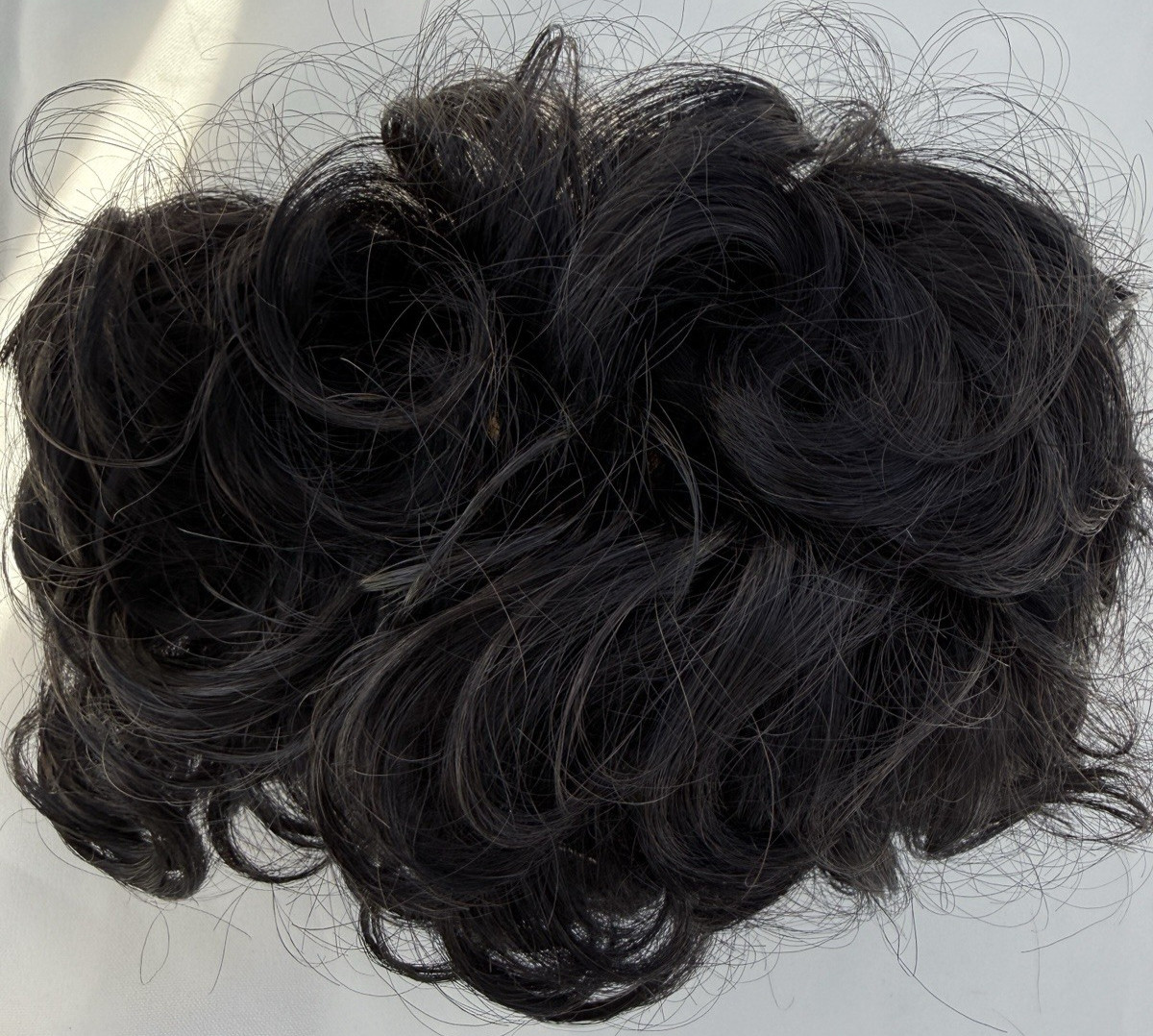 Look Of Love Hair Addition CHIGNON Style 213 In Color 1B Off Black