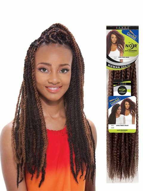 Janet Collection Synthetic Braiding Hair AFRO TWIST BRAID (MARLEY BRAID)