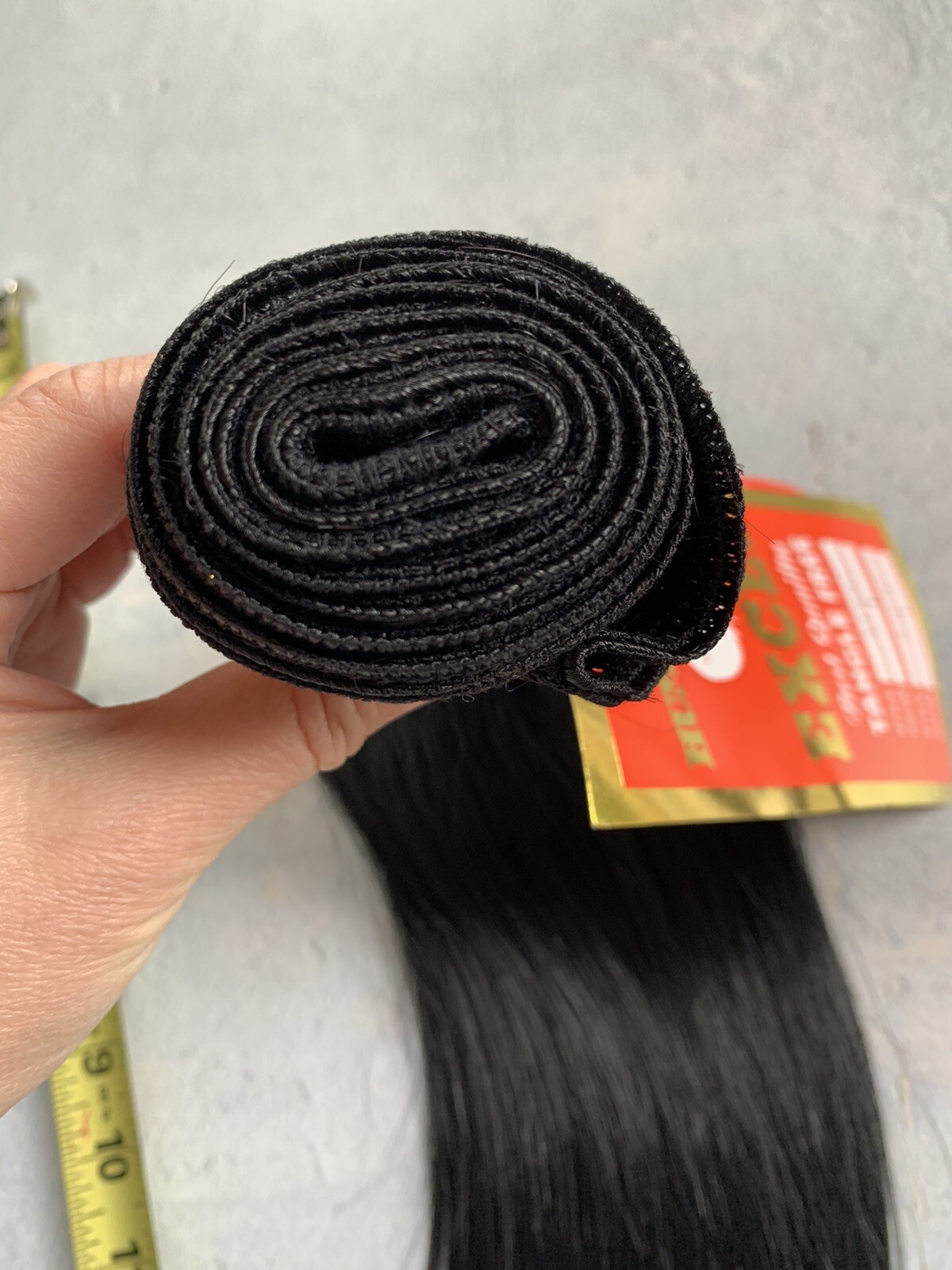 100% Human Weaving Hair by Excel, Silky Straight Smooth Texture 14″ Long! #1