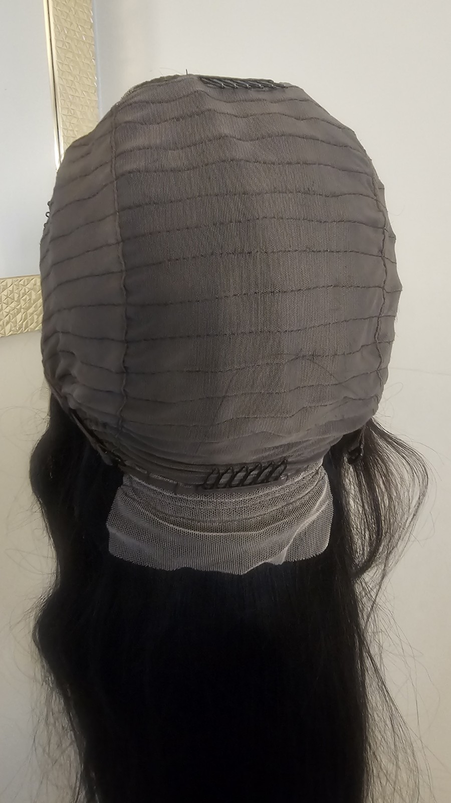 High Quality regular Top 24 to 26″ straight 100% Virgin Human Hair Lace Wig