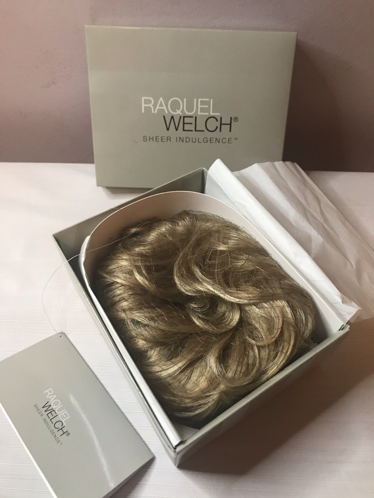 Lyric Topper Raquel Welch GINGER BLONDE Transformations NIB Hair Piece Wig