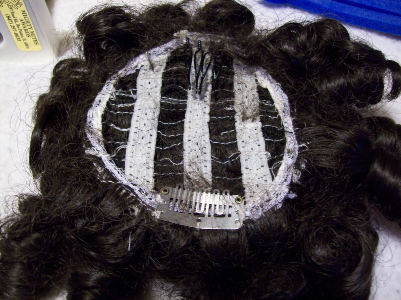 Cheer/Dance Curls – Instant Curls Fit over your Hair in Bun & Some Cheer Goodies
