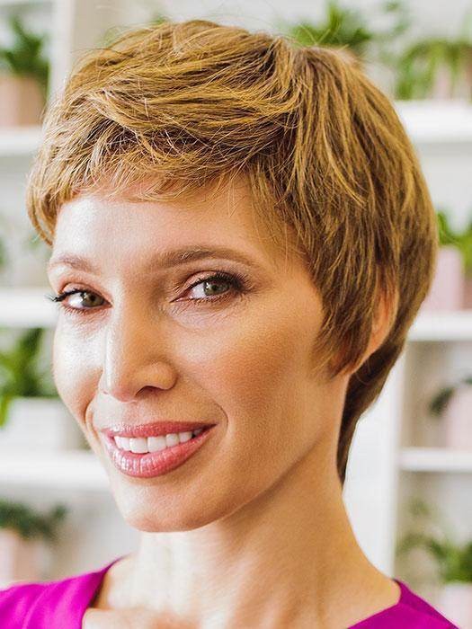 FIONA – EnvyHair Monofilament Top Crown Lace Front Wig Pixi Cut