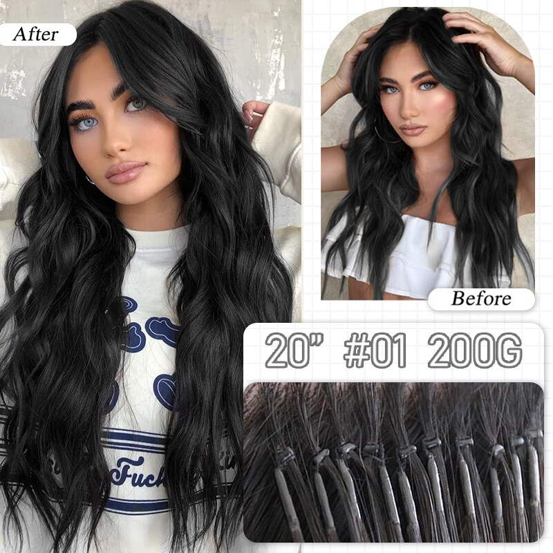 CLEARANCE Nano Ring Microlink Bead Tip Real Human Remy Balayage Hair Extensions