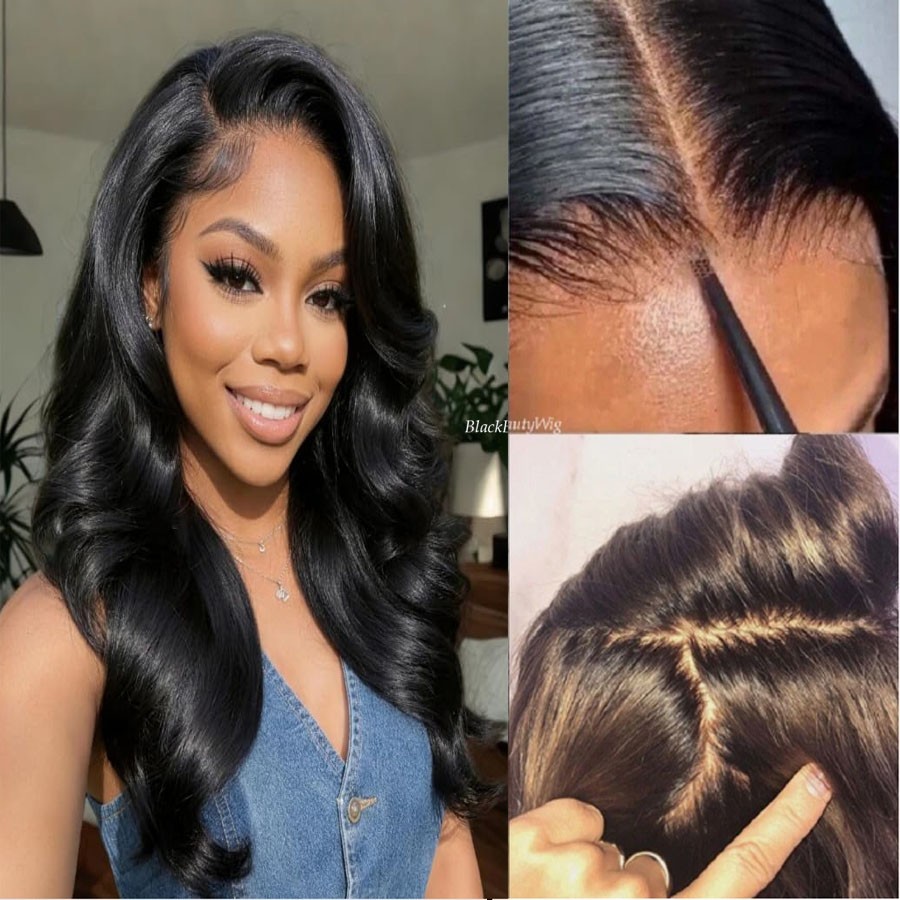 5×5 Silk Top Full Lace Wig Brazilian Remy Human Hair Natural Body Wave Silk Base