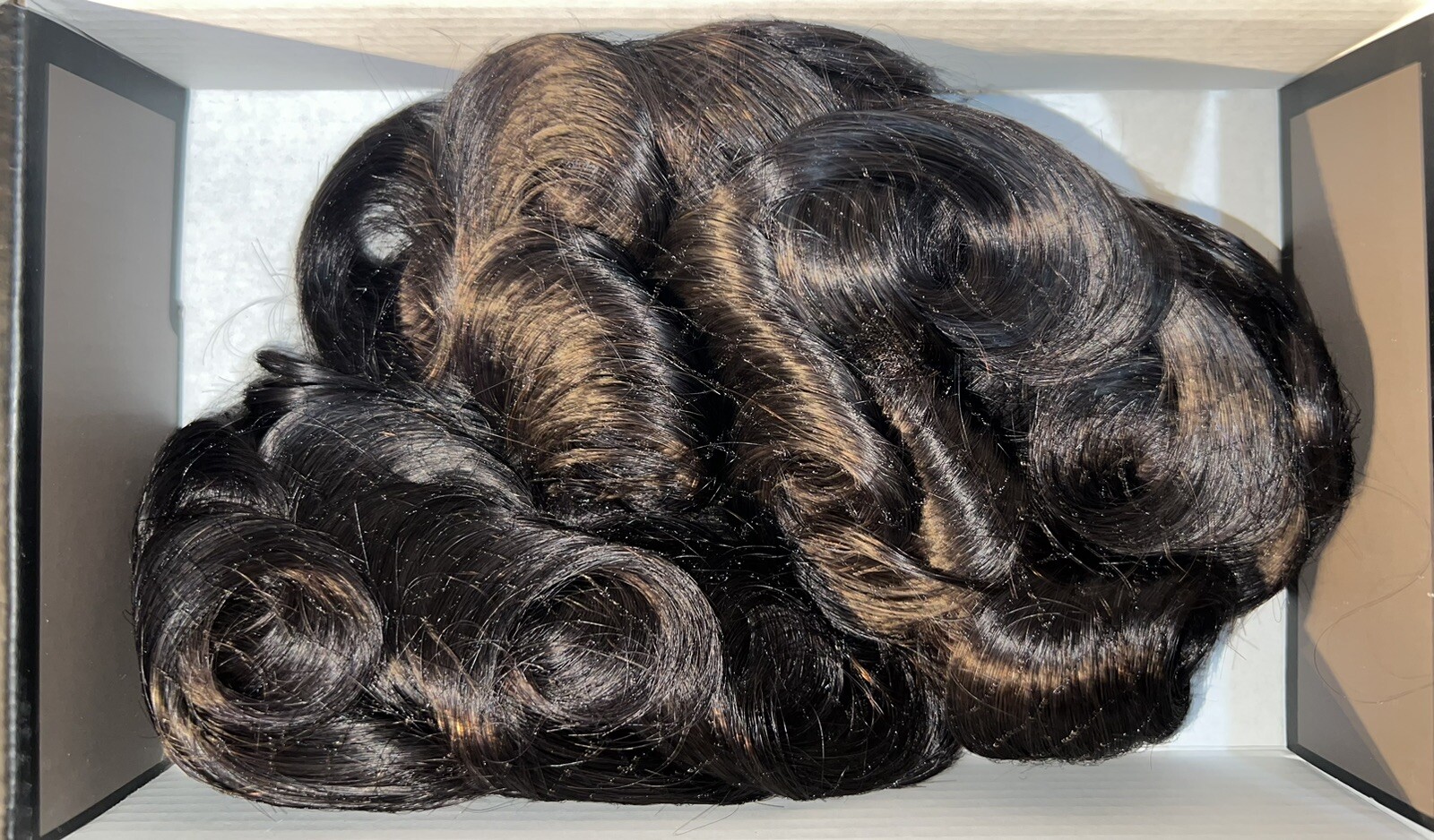 6in Durable Swiss Lace Hair System 110% Density, 8x10in Base Size Natural Black