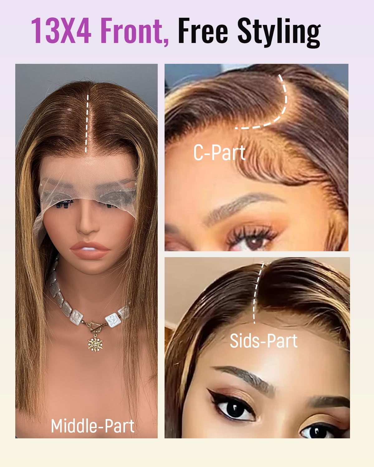 Sherico Hd Transparent Wear And Go Glueless P4/27 Highlight Bob Wig Human Hair