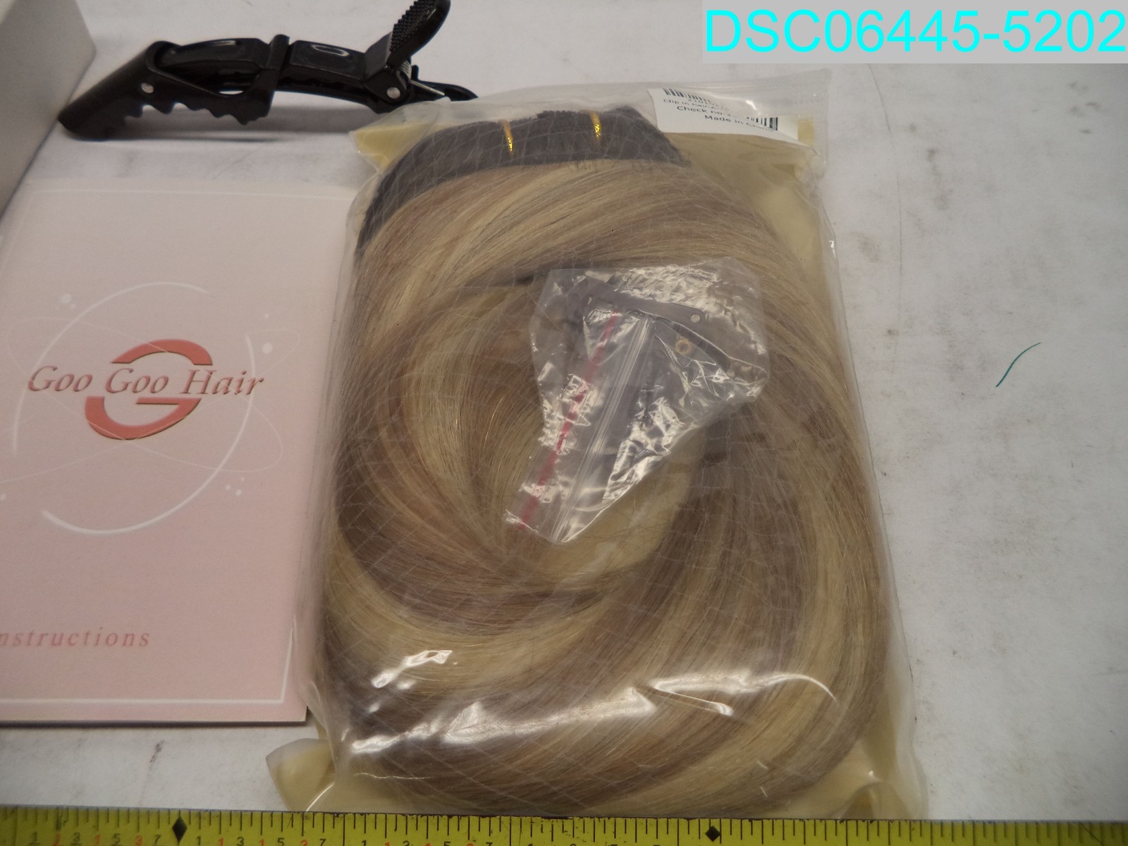 GOO GOO Clip in Hair Extensions TKGOOCLIP A:T5A/90PT5A/16F-18 204BDE11105