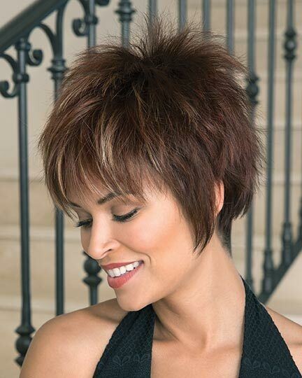 Billie | Noriko Wigs | Short Layered Synthetic Wig | You Pick Color