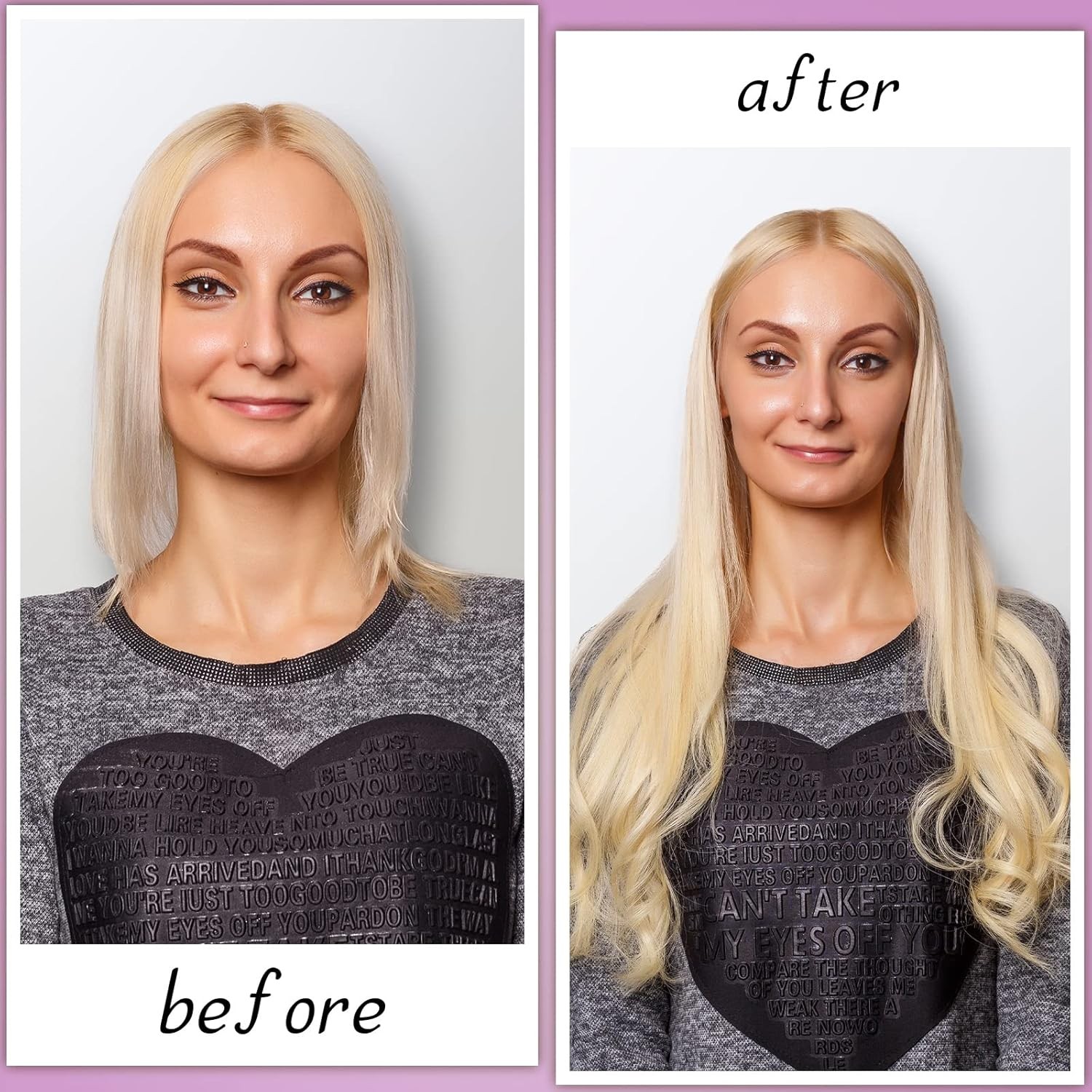Hair Extensions Tool C Head U Tip Iron Connector Wand with 2 Bags Keratin Glue G