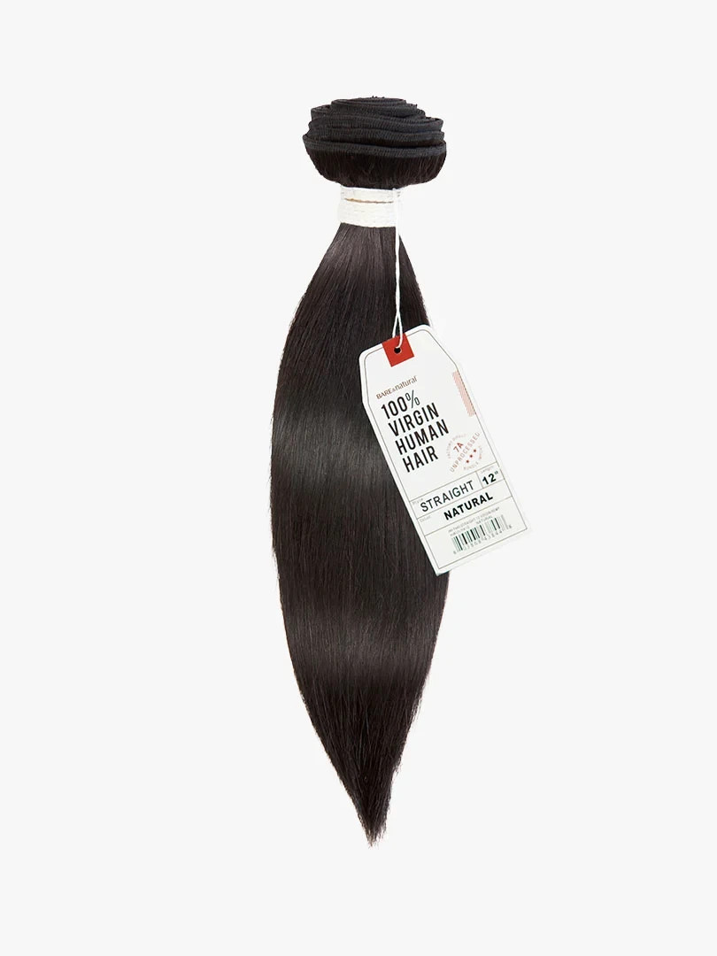 SENSATIONNEL BARE&NATURAL 100% VIRGIN HUMAN HAIR WEAVE – 7A STRAIGHT BODY WAVE