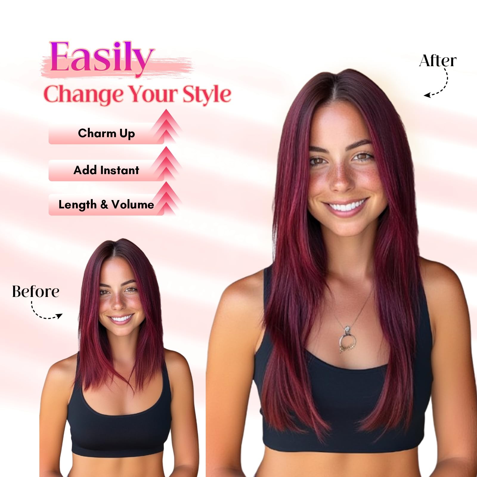 Rich Choices 100 Real Human Halo Hair Extensions For Women Remy Halo Extension
