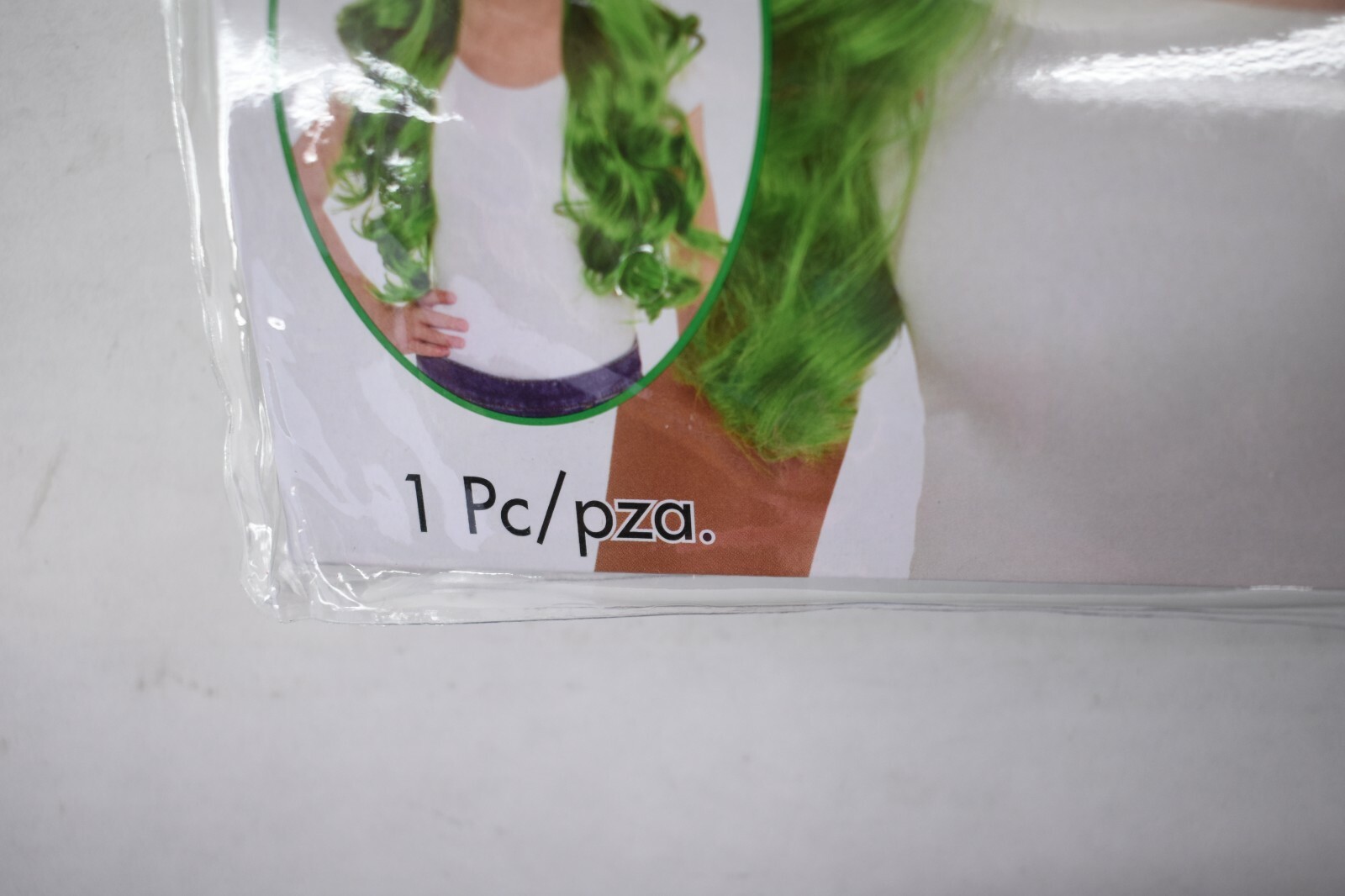 Glam Wig 3902269.03 Peluca Glamorosa Fits Kid & Adults Wigs Green Hair