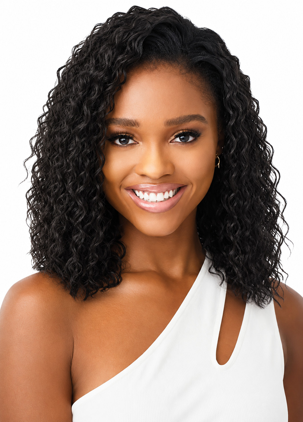 Outre – Quick Weave Half Wig DEEP CURL 14″