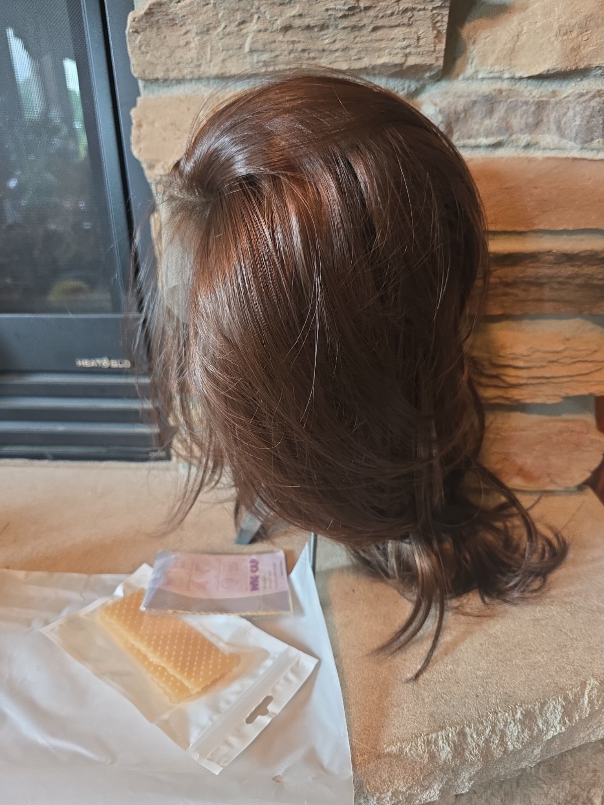 Aisom Jenna Wig Chocolate Brown 13×4 Free Part New With Tags Uncut