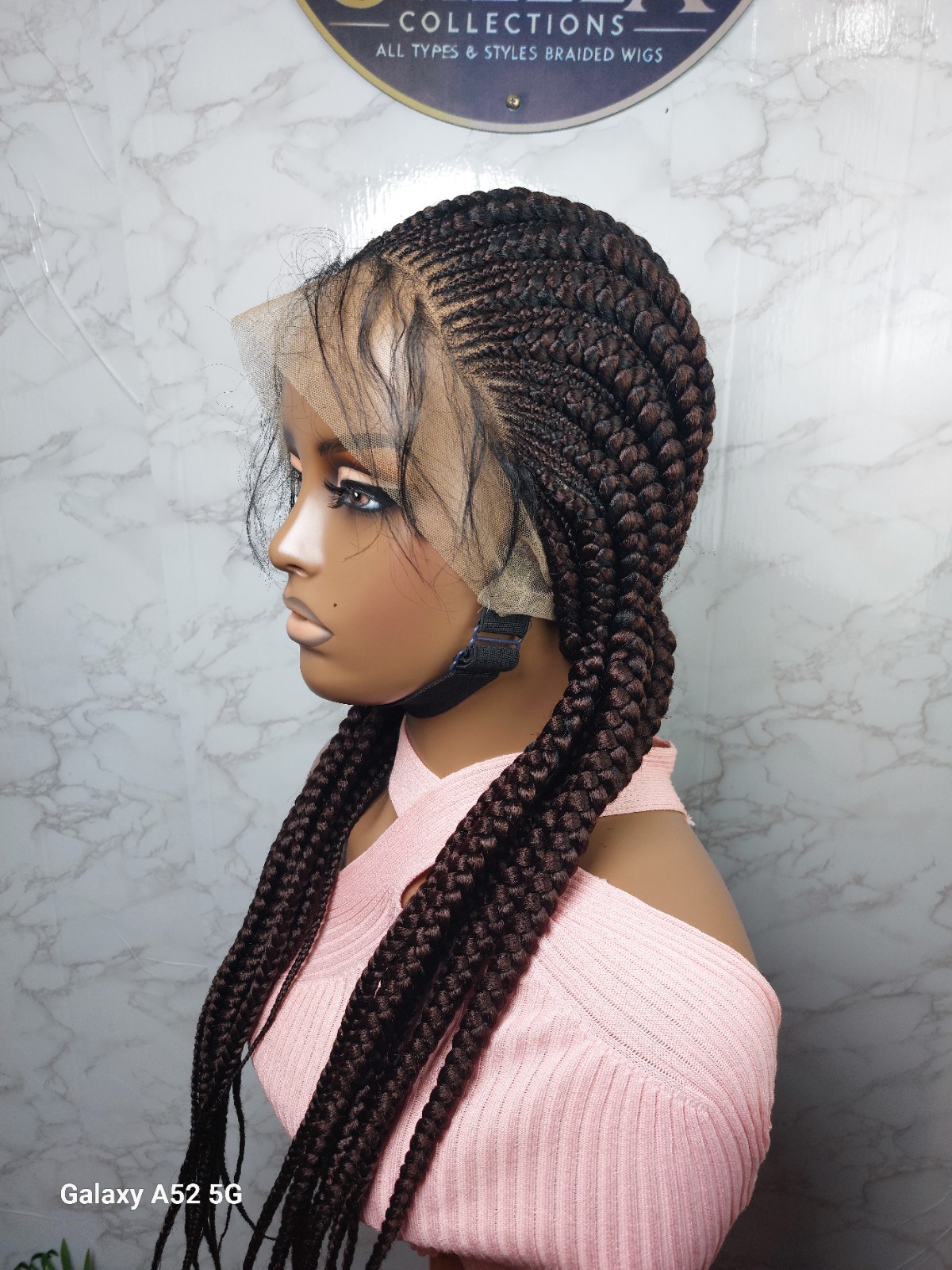 All Back Conrow In Color 33 With Baby Hair