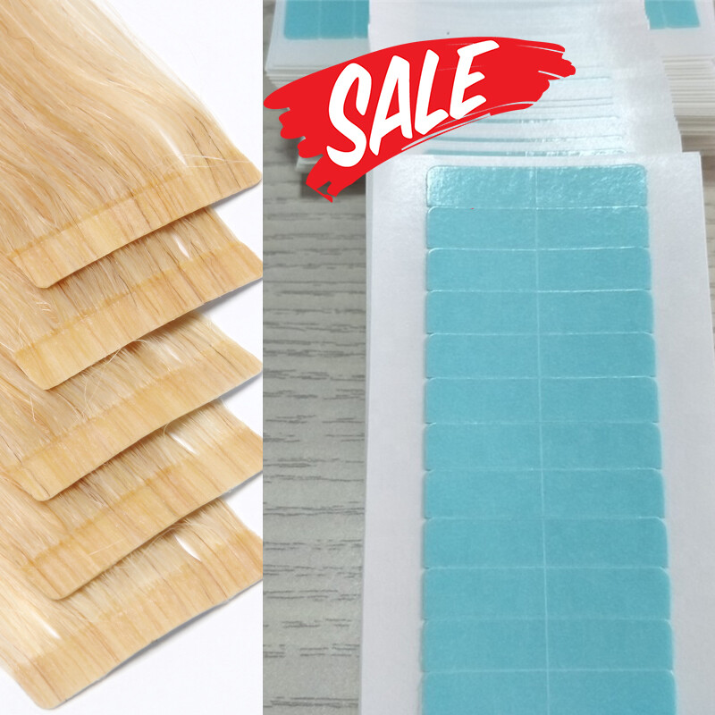 10Sheets Double Sided Tape Skin Weft Replacement Tape For Human Hair Extensions