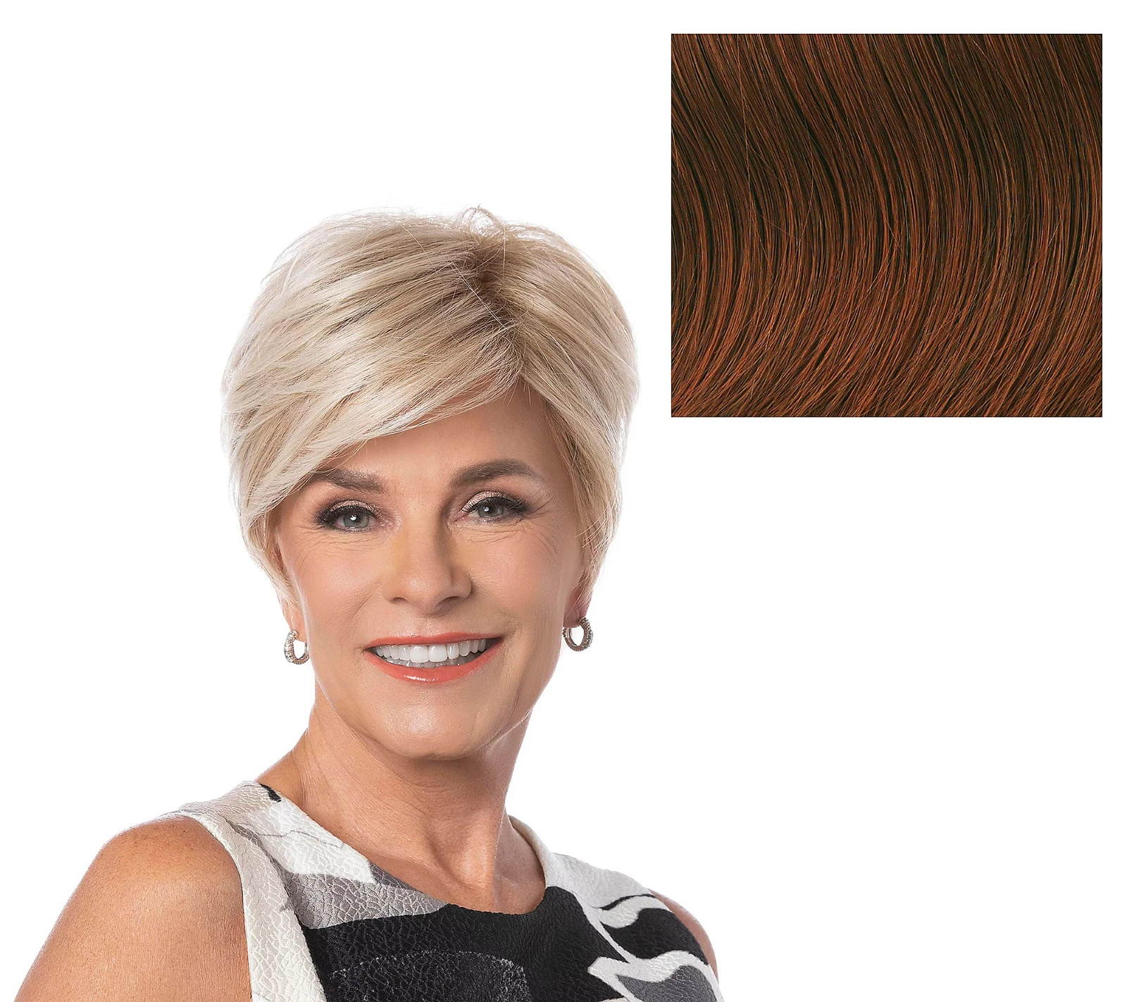 Toni Brattin Stylishly Savvy Wig in Regular Brown Blonde