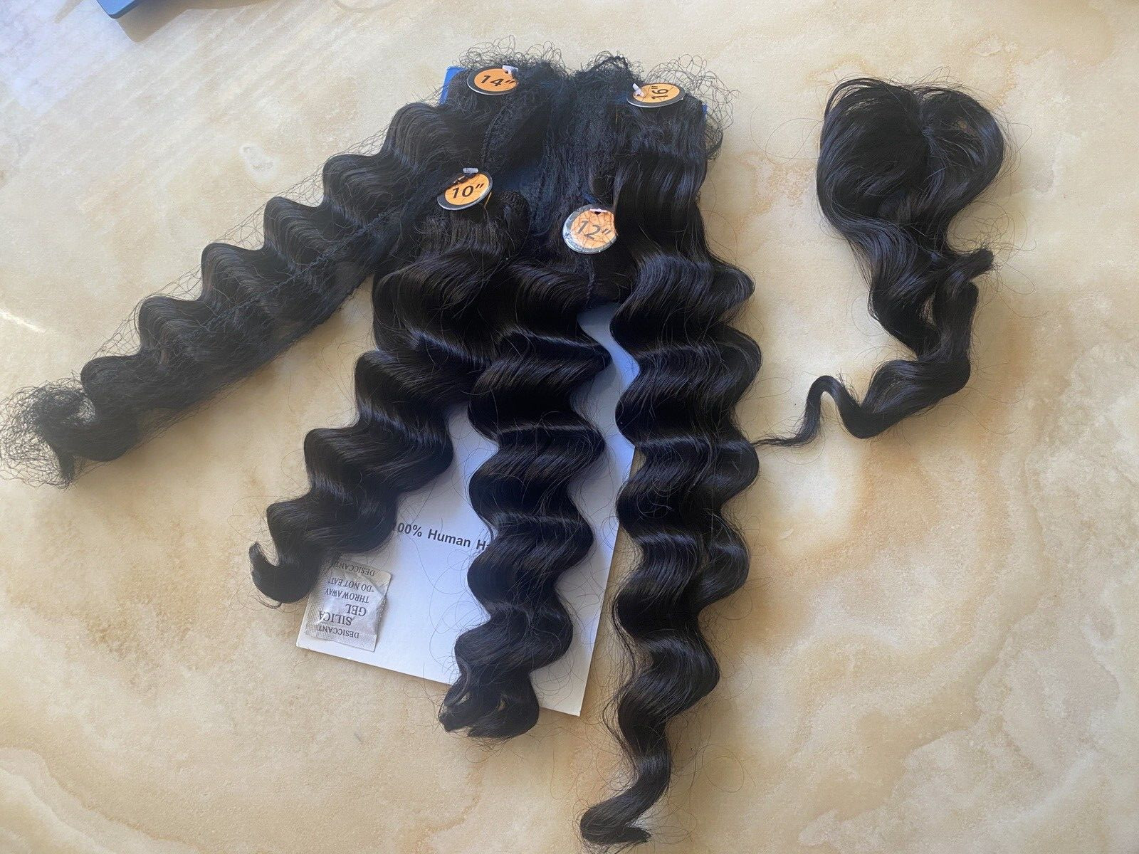 HAIRTREND SYNTETHIC HAIR ALL IN ONE DEEP WAVE 10 12 14 16 12 INCH CLOSURE COLOR2