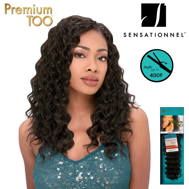 Sensationnel Premium Too HH Loose Deep Human Blend 12″,14″,16″