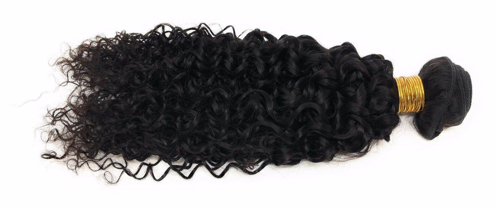 Jerry Curl Curly Sew In 100 Human Hair Weave Extension Black Ali One Bundle