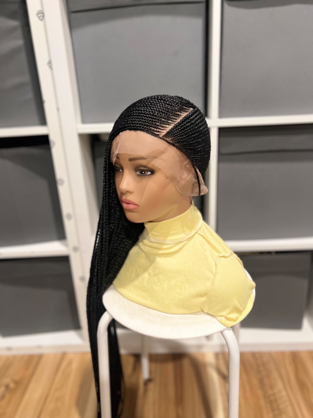 Braided Cornrow Wig. .made On A Full Lace Wig. Length Is 30inches long.