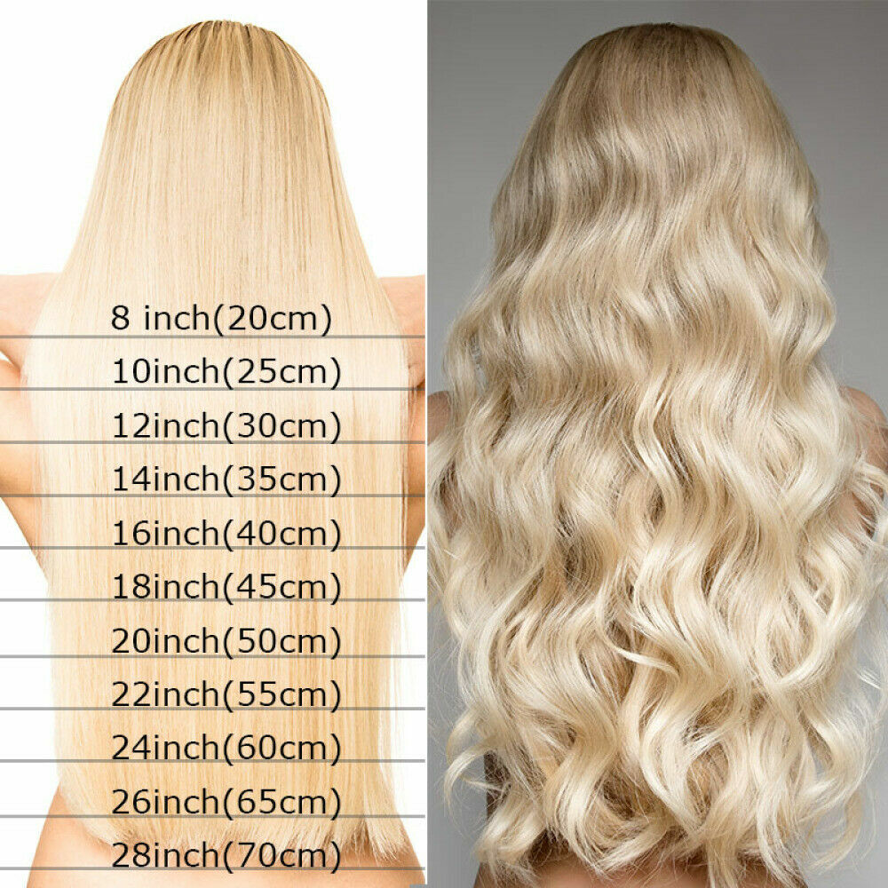 Durable Super Tape in Hair Extensions Seamless Skin Weft Remy Human Hair Blonde