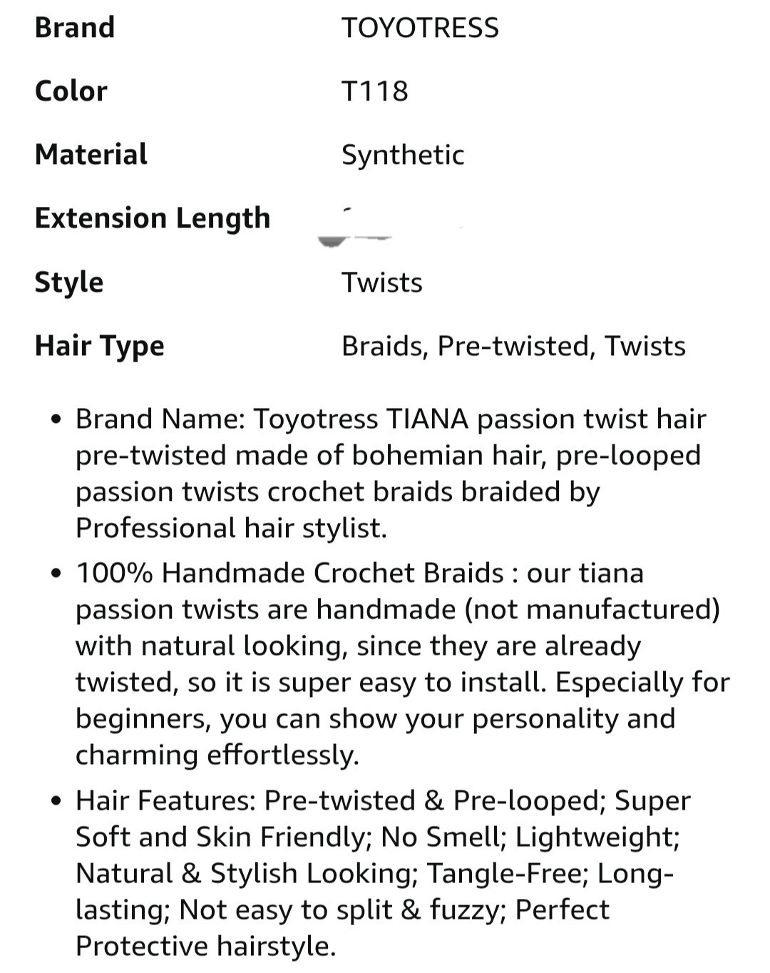 ToyoTress Passion Twist Braid