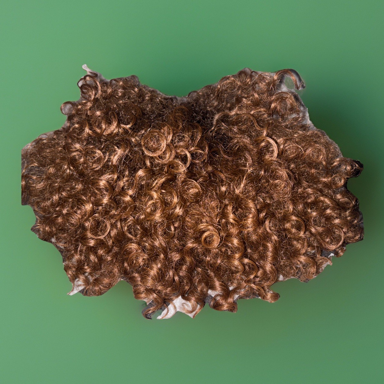 DIANA BOHEMIAN WIG Pure Natural Wig Ebony Color 4 Brown Curly Like Human Hair