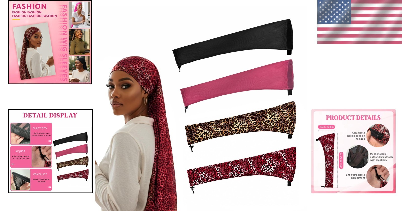 Breathable Mesh Wig Cap for Dreads, Braids