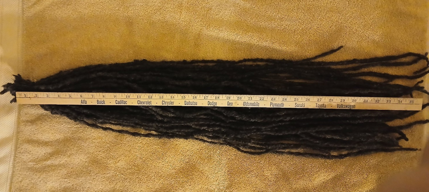 real human hair dreadlocks cut