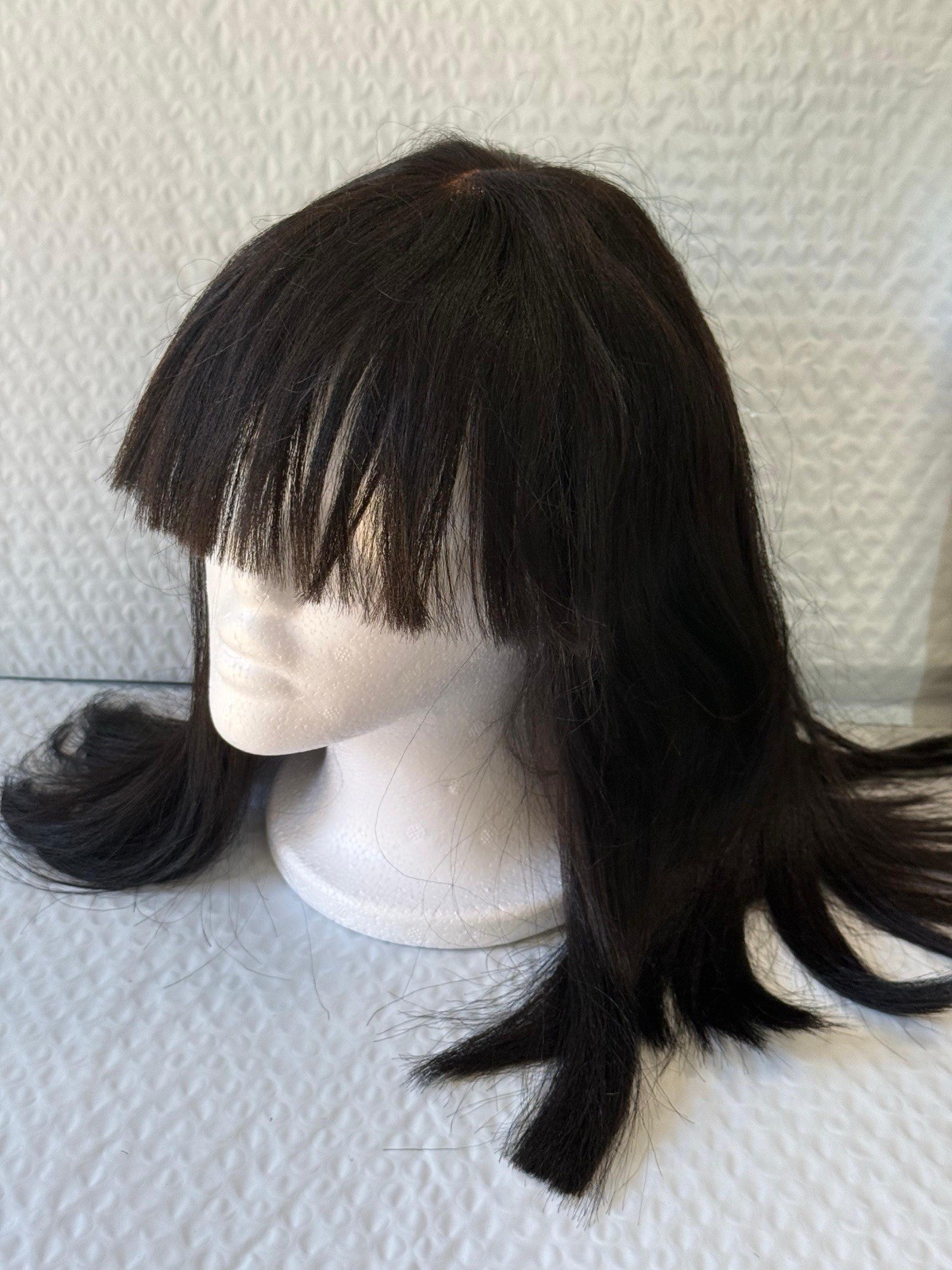 Luvme Human Hair Wig ALL DAY COMFORT WIG M Long Soft Hair New In Box!!.