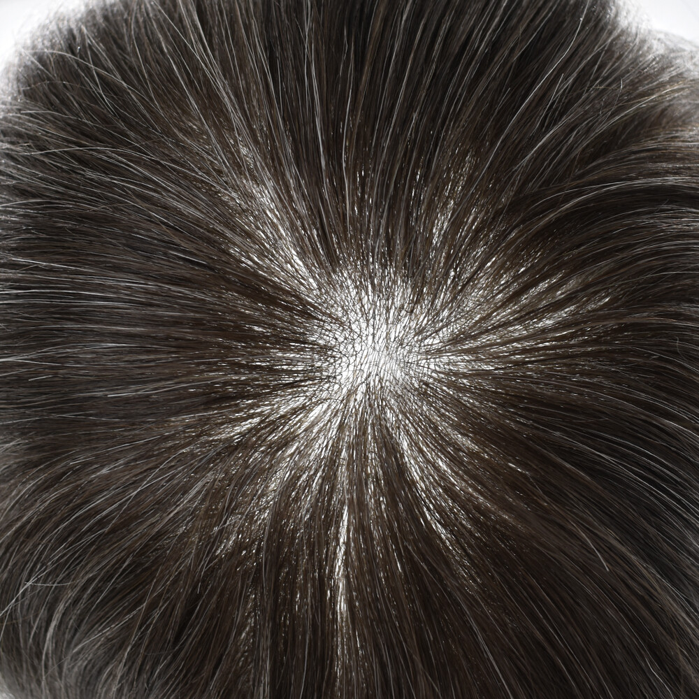 Mens Hair Replacement Ultra Thin Skin Toupee All Colors Hairpieces PU SystemWigU