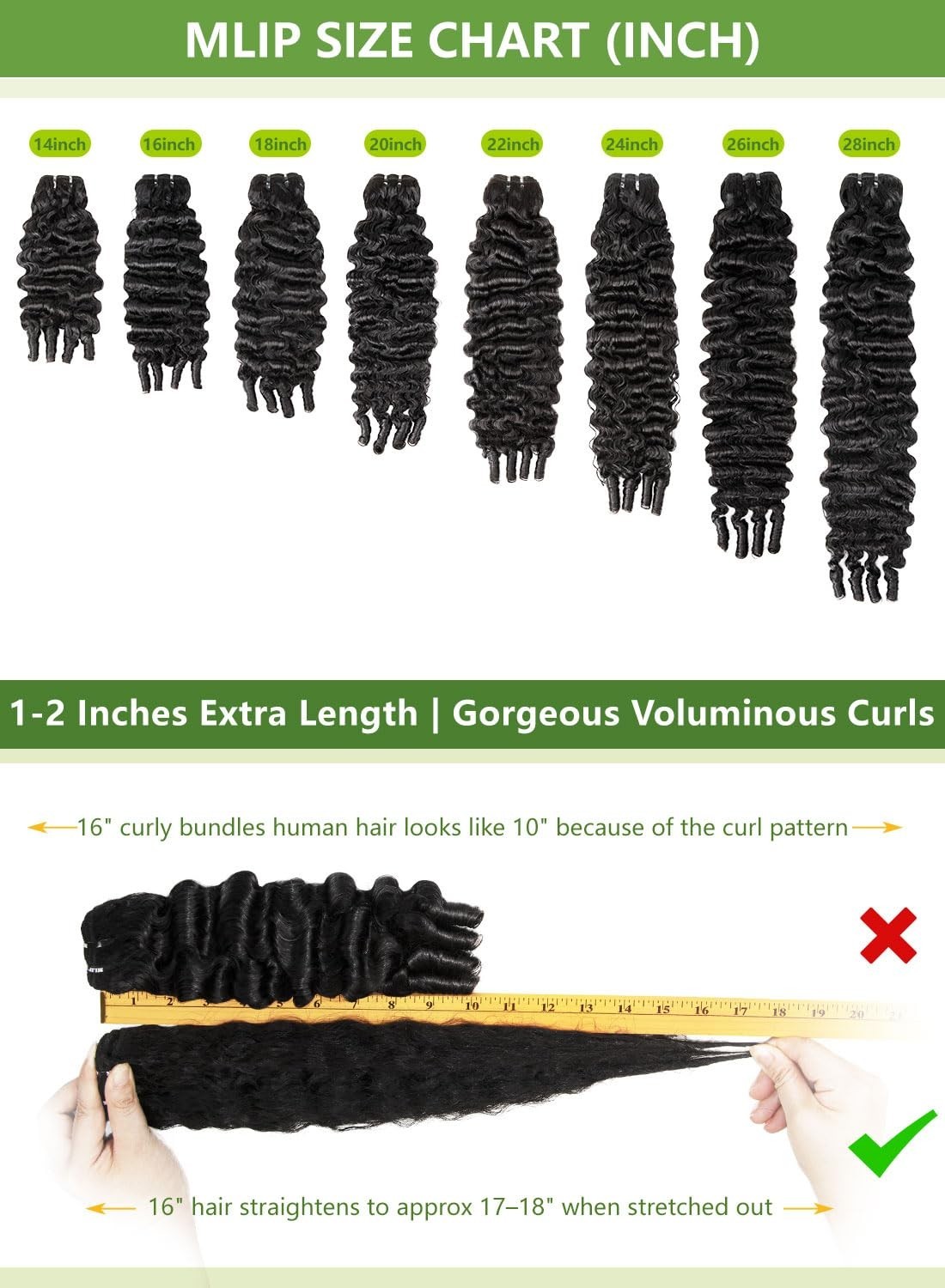 Premium Burmese Curly Hair Bundles 16-20 Inch, 100% Virgin, Tangle-Free Weaves