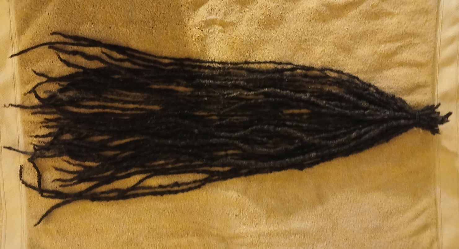 real human hair dreadlocks cut