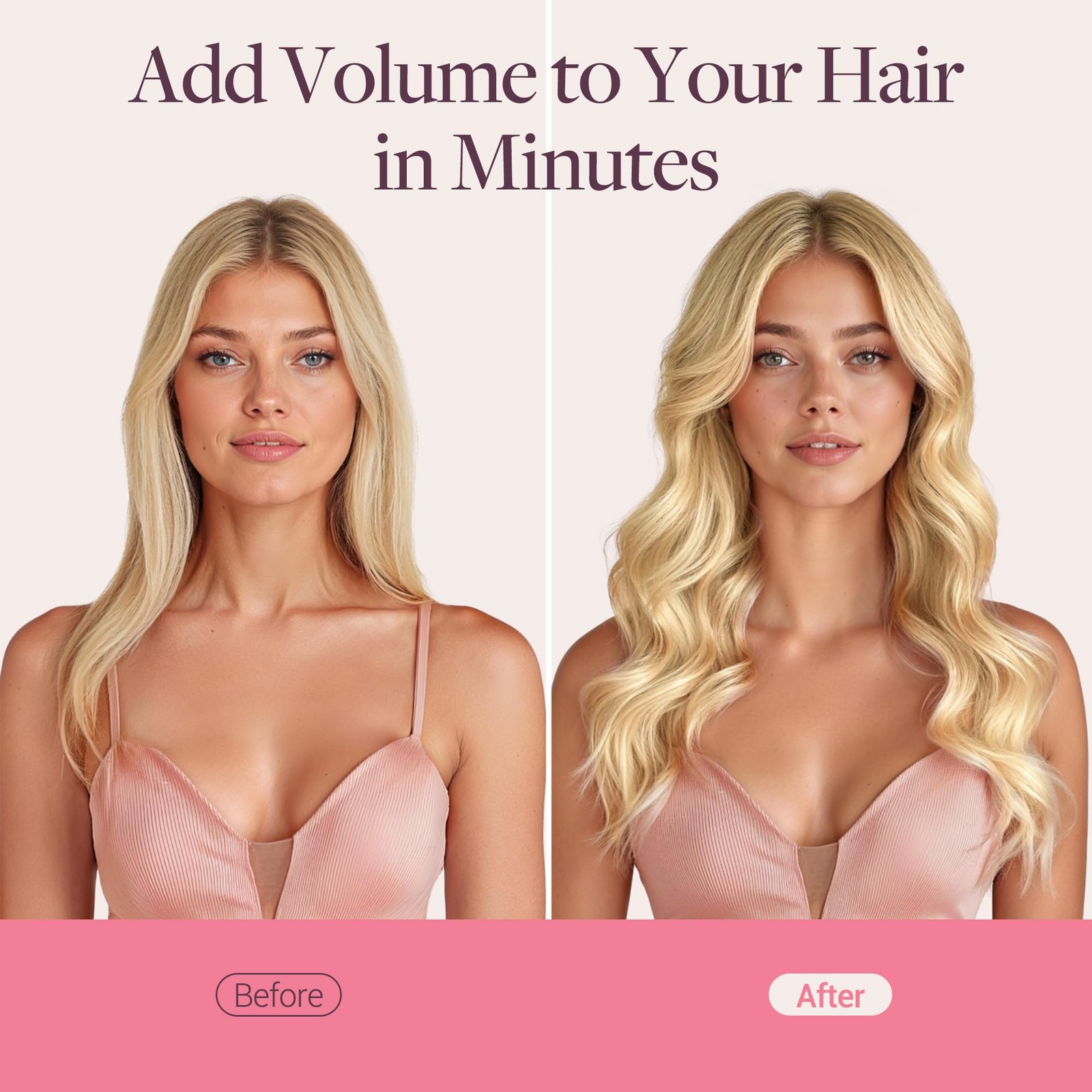 Goo Goo Genius Clip In Hair Extensions 14Inch 110G 7Pcs Seamless Pu Clip In