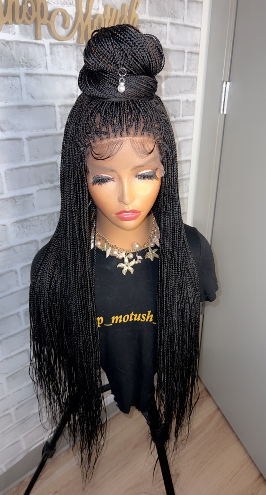 Small Size Knotless Box Braided Wig,Box Braid Wig, Knotless Braids,Lace Braids