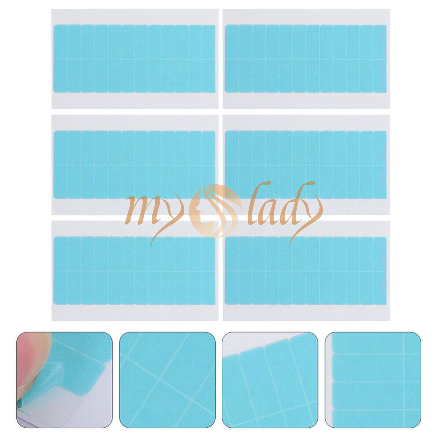 Invisible Tape Replacement For Tape In Human Hair Extensions Skin Weft 10-100pcs