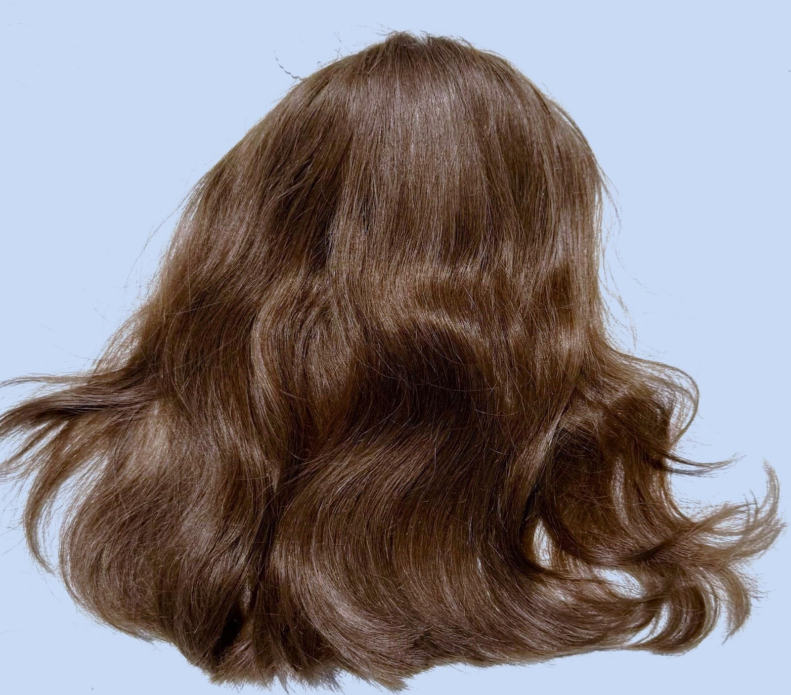 Vintage 100% Human Hair Fall from the 1970’s- #7 Brown *Special Purchase NWT