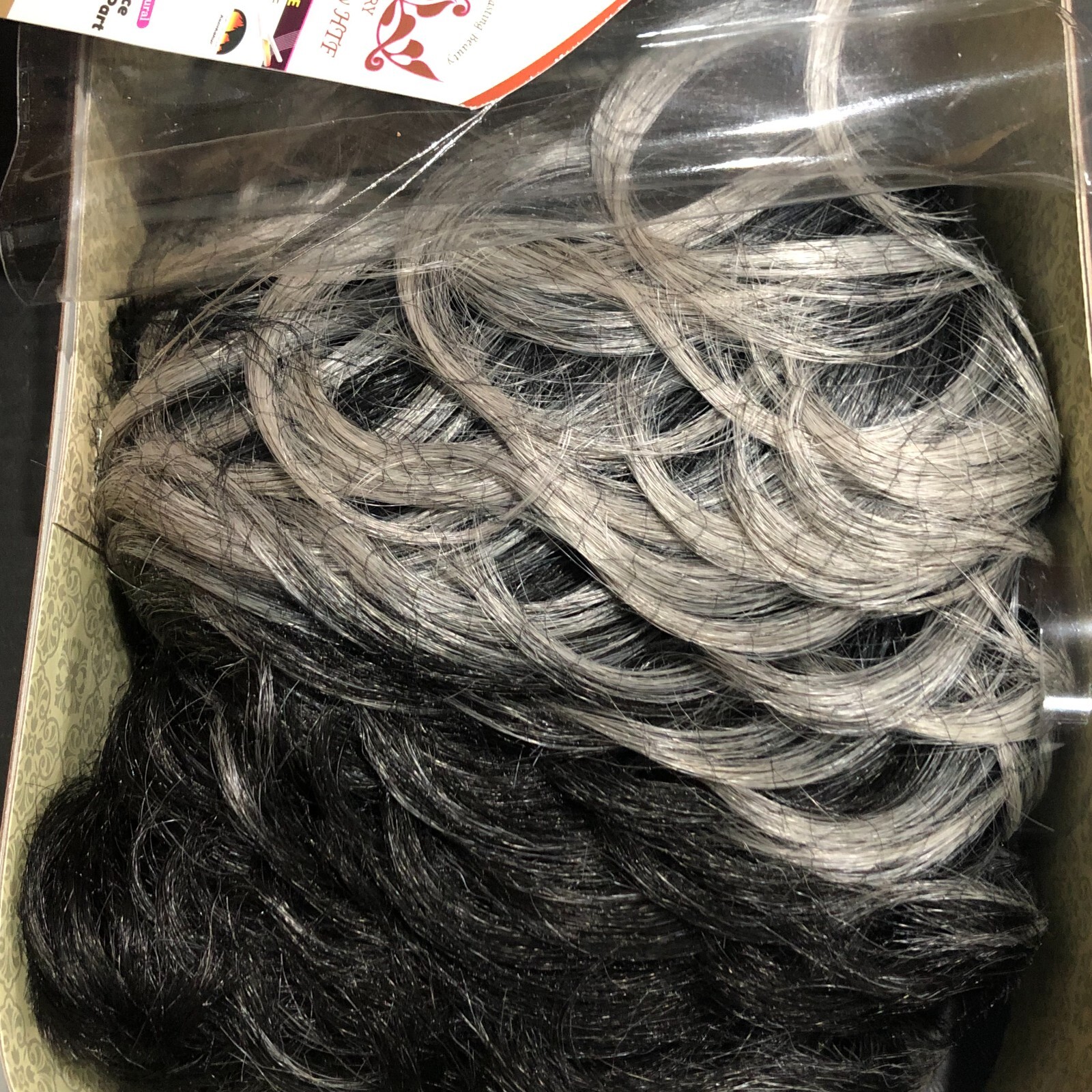 FASHION SOURCE, STYLE HT-RENEE COLOR GTF1B/WT, NATURAL LACE C-PART, NEW