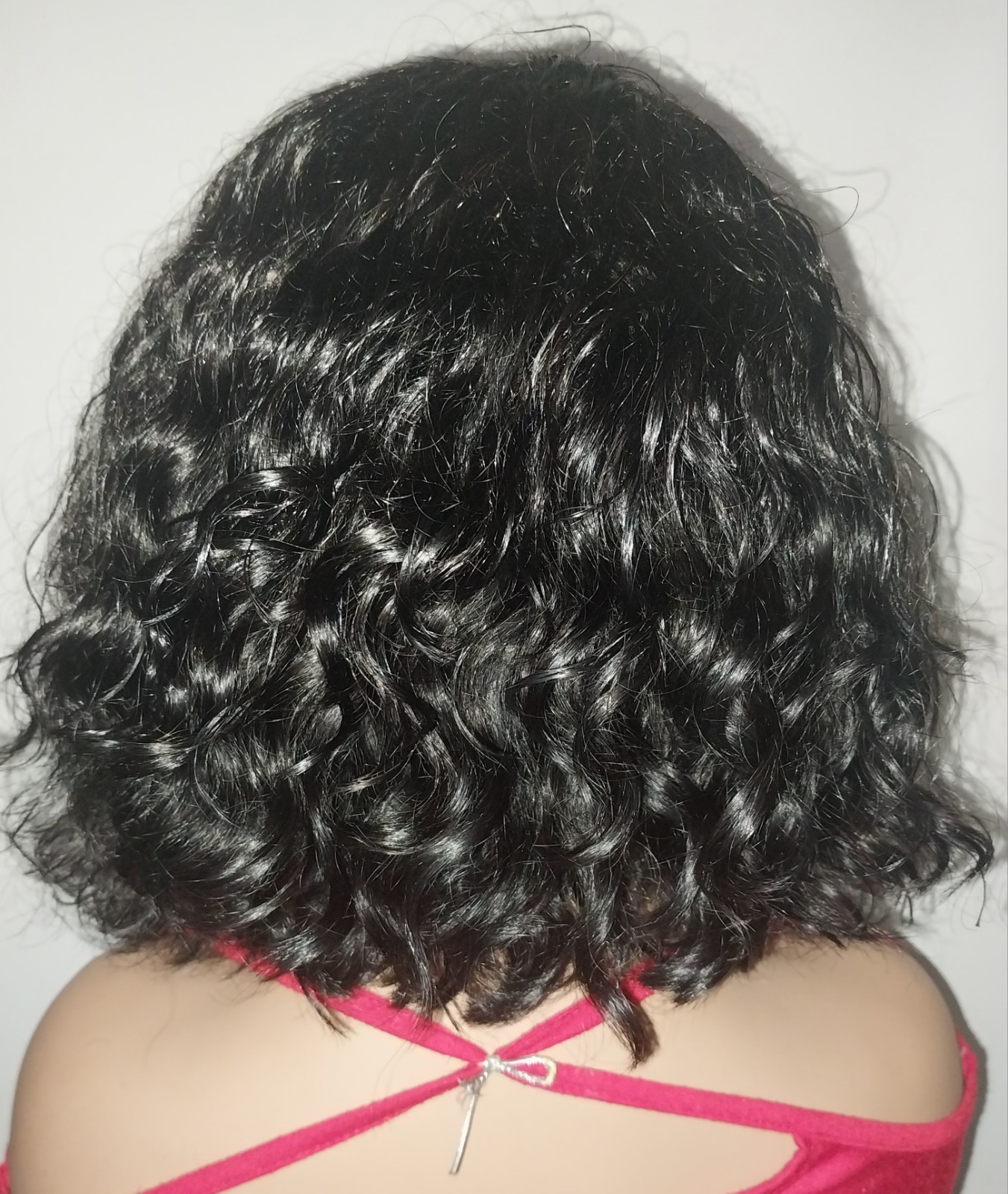 Human Hair Water Wave Wig Bob