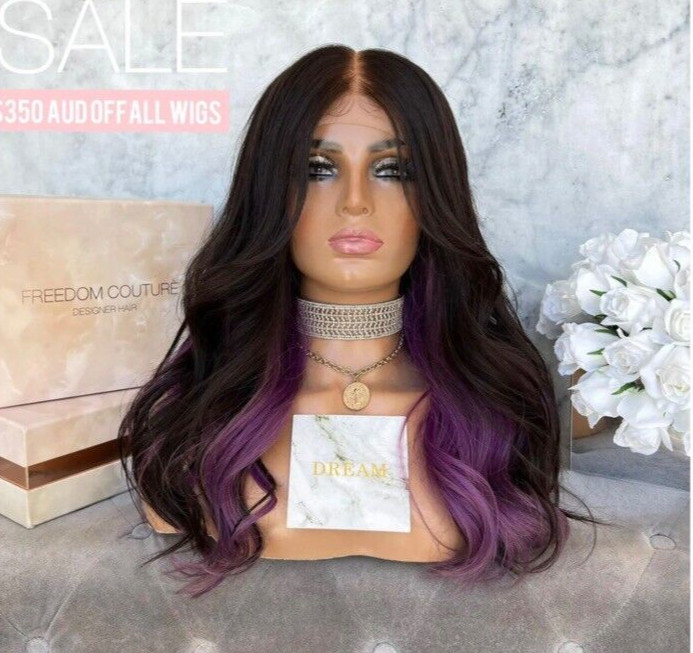 BRAND NEW!!! Authentic Freedom Couture Human Hair Lace Front Wig – Tasha