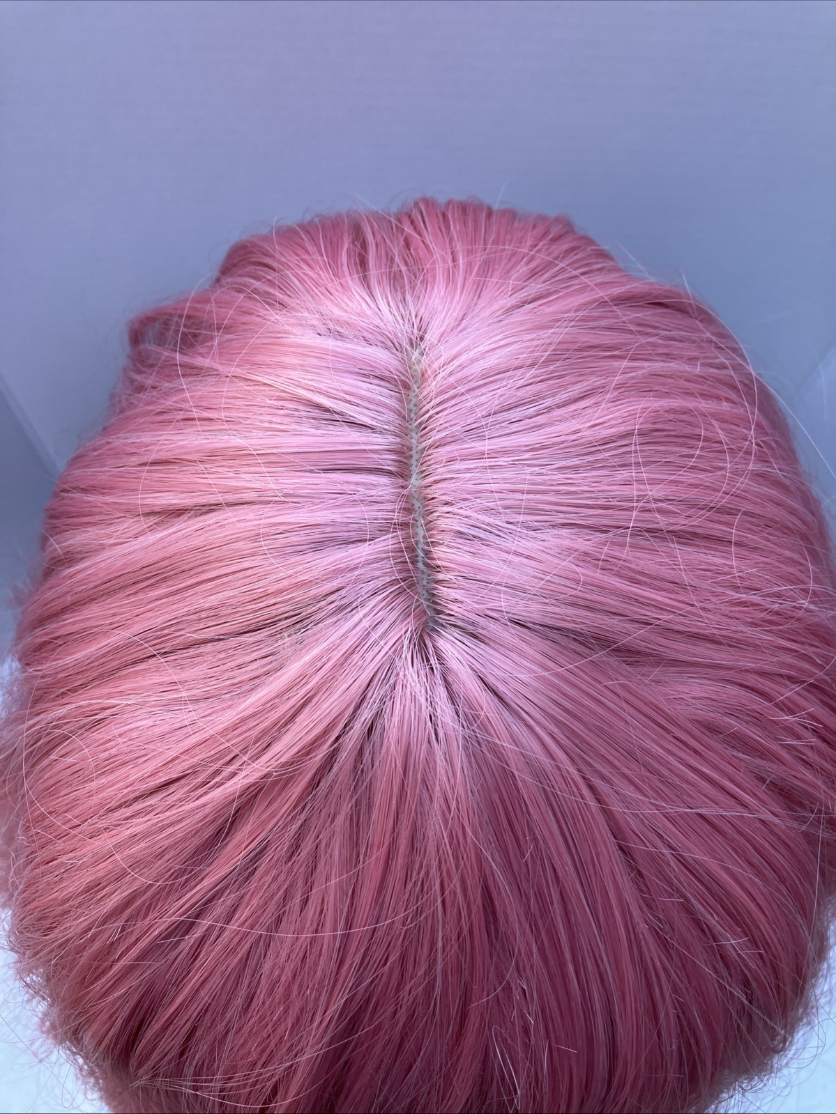 Women’s Synthetic Wig, Pink, 14 in