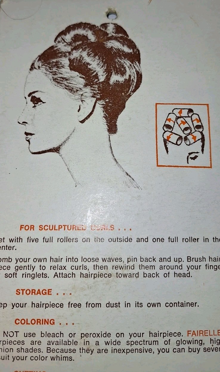 vintage caprice originals Hair wiglet SIP color grey Hong Kong